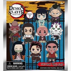 Demon Slayer NEW * Hotaru Haganezuka‎ Clip * Blind Bag Series 7 Key Monogram✅